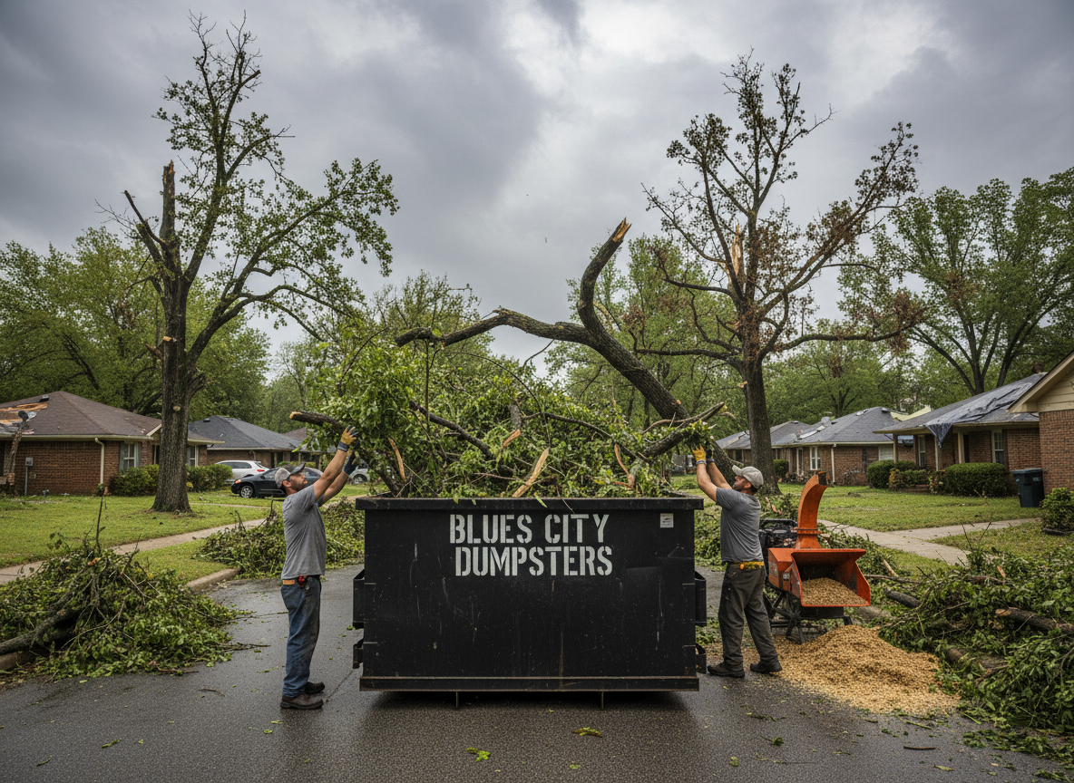Handling Yard Waste After Spring Storms in Memphis