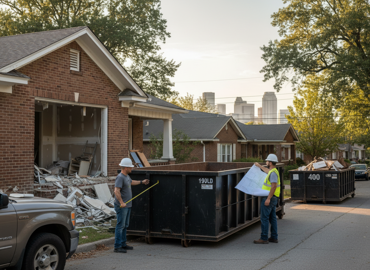 How to Size a Dumpster for a Memphis Home Renovation Project
